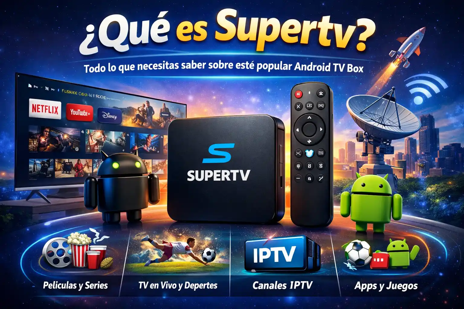 ¿Que es Supertv Todo lo que necesitas saber sobre este popular Android TV